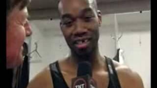 Carl Landry interview after Boozer knocks his tooth out