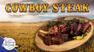 Do Cowboys really eat Cowboy Steaks with their bare hands ?