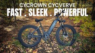 CYCROWN Cycverve E-Bike - Fast, Sleek and Powerful