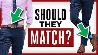 Belt Matching MISTAKES! How To EASILY Match Belts & Shoes EVERY Time