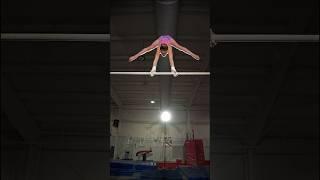 Gymnast Izzy on the bars #gymnastics #slowmotion @gymnastisabelle