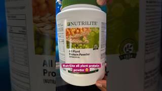 Nutrilite all plant protein powder from amway  #amway #nutrilite