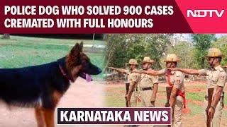 Karnataka Police Bids Farewell To Dog 'Rita' Who Solved Over 900 Cases