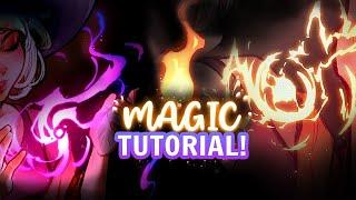 Paint Easy Magic and VFX for Artwork Tutorial