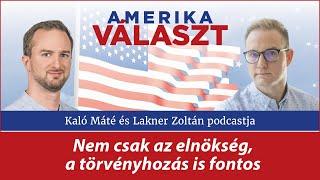 Amerika választ 03. – Nem csak az elnökség, a törvényhozás is fontos – Lakner Zoltán és Kaló Máté