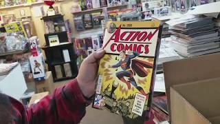 Unboxing the 10 Action Comics #1000 Superman covers @ JC'S Comics N' More 4/17/18