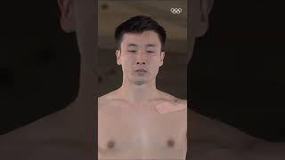 Cao Yuan took gold for the People’s Republic of China in the men’s 10m platform.  #Paris2024