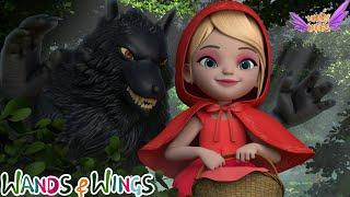 PRINCESS  Ruby Turns into Little Red Riding Hood | The Bad Wolf Story | Wands and Wings