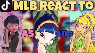 MLB react to Marinette as Musa and Stella! | Winx Club | Gacha Club