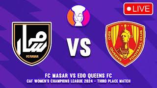  FC MASAR VS EDO QUEENS FC CAF WOMEN'S CHAMPIONS LEAGUE 2024 PREVIEW & PREDICTIONS