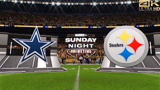 Madden NFL 25 (PS5) Dallas Cowboys vs. Pittsburgh Steelers (SNF) [4K ULTRA HD | GODLIKE QUALITY]