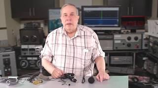 Ham Radio Basis--Jim W6LG Shows His Homemade Microphones