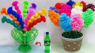 ऊन से गुलदस्ता बनाने का आसान तरीका/DIY Easy Woolen Guldasta Craft/Woolen Tree Craft idea/Wool making