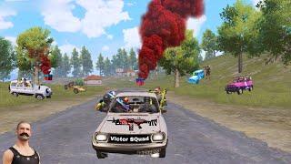 OMG Victor Squad M249 Car WarsFunny & WTF MOMENTS OF PUBG | BGMI