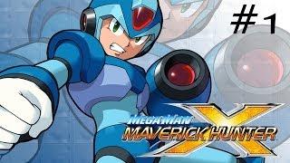 Let's Play Mega Man Maverick Hunter X (X) - Episode 1