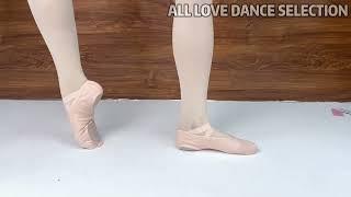 All  sides high resilience, good wrapping dance shoes#dance #ballet