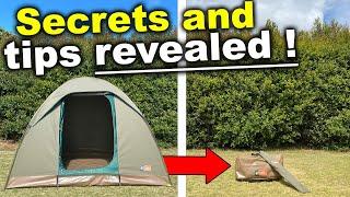 How to Fold a Tent - BEST Tips