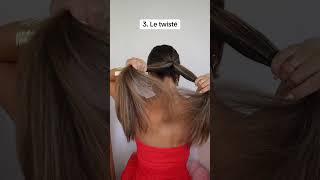 3 chignons plaqués - 3 sleek buns #sleeklowbun #tutocoiffure #hairtutorial