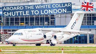 TRIPREPORT | CityJet (ECONOMY) | Avro RJ85 | Amsterdam - London City