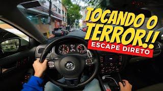 ESCAPE DIRETO JETTA TSI TOCANDO O TERROR NA CIDADE!