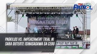 Pagkilos vs. impeachment trial ni Sara Duterte isinasagawa sa Cebu | TV Patrol