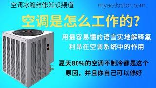 空调是怎么工作的？夏天80%的空调不制冷都是这个小配件坏了 How AC WORKS