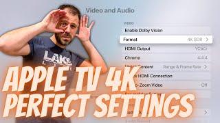 Apple TV 4K Setup Video & Audio for 4K HDR & Dolby Atmos