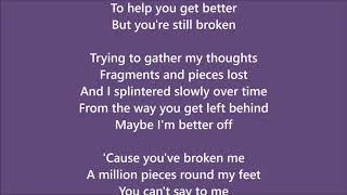 Broken - Brooke Butler - Lyrics