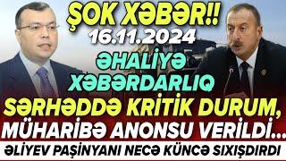 TƏCİLİ! Əsas xəbərlər 16.11.2024 (Xəbər Bələdcisi) xeberler, son xeberler bugun 2024