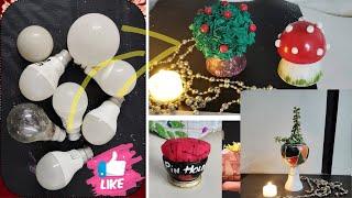 How to Reuse Old LED Bulbs / Decor making with LED Bulbs #viral #craft #hack #reuse #diy