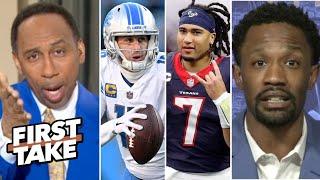 FIRST TAKE | Lions are destined to take NFC crown - Stephen A. CAN'T WAIT Jared Goff to upset Texans