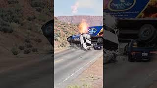 Realistic Highway Car Crashes #77 | BeamNG.drive