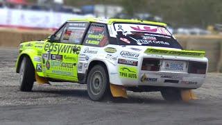 Fiat 131 Racing Proto with Sequential Gearbox! - Paolo Diana SHOW at Rally Legend 2021!