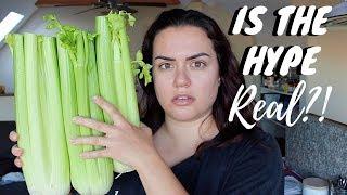 I Drank Celery Juice For 7 DAYS and This is What Happened - NO JUICER REQUIRED!