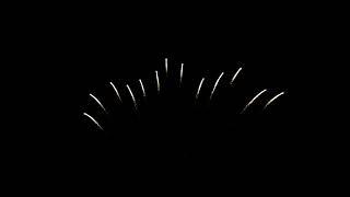 Silent Fireworks,60 shots tiger tail effect（single row）from Liuyang Jimry Fireworks