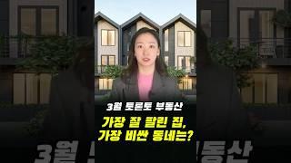 3월 토론토 부동산 리포트! 가장 잘 팔린 집, 가장 비싼 동네는?