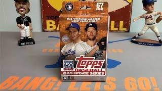 *Pack War vs. G Dubs Collects* 2019 Topps Hanger Box - Huge Rookie Stamp Pull!!!