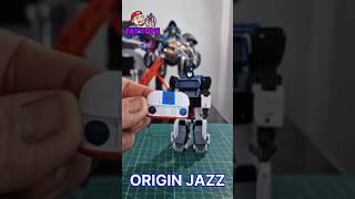 Transformers Buzzworthy Bumblebee Origin Jazz #transformerslegacy #hasbro #trend #toys #coleções