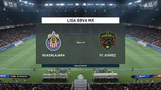 CHIVAS vs FC JUAREZ - Liga MX J1  |  FIFA 22 PC 4K Gameplay