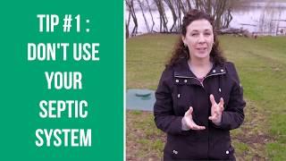 What to do if flooding has affected your septic system