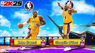 Kobe & Shaq are UNSTOPPABLE in NBA 2K25