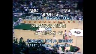 Jan 1981 - Northwestern at Michigan State, Jenison Field House (NBC/TVS Sports)