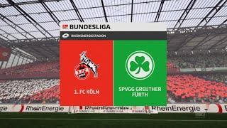 EA FC 25 - 2. Bundesliga Vorschau - 1.FC Köln vs Greuther Fürth #KOESGF