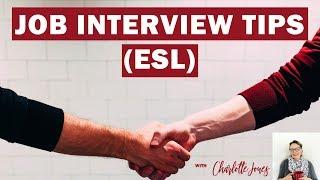 Job Interview Tips (ESL) | How to Ace your Job Interview in English