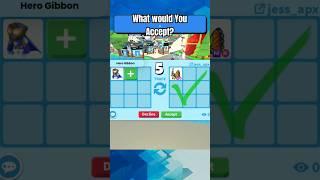 What People Trade for "Hero Gibbon" ADOPT ME! #roblox #adoptme #shorts #adoptmetrades