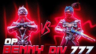 Benny op vs @div777  || Clash of brothers  || redmi Note 8 