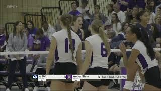 BYU vs Weber State | Women Volleyball Sep 20,2024