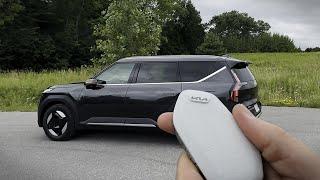 Keyfob Tricks and Smart Parking in the Kia EV9 (and how to set them up)