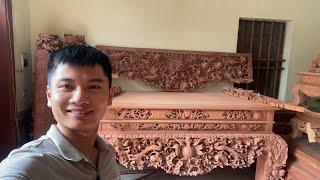 Mẫu bàn thờ gỗ đẹp năm 2023 - Đồ Gỗ Thành Khuyên