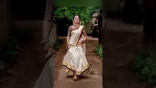 Onam Kerala Saree Designs || Half Saree